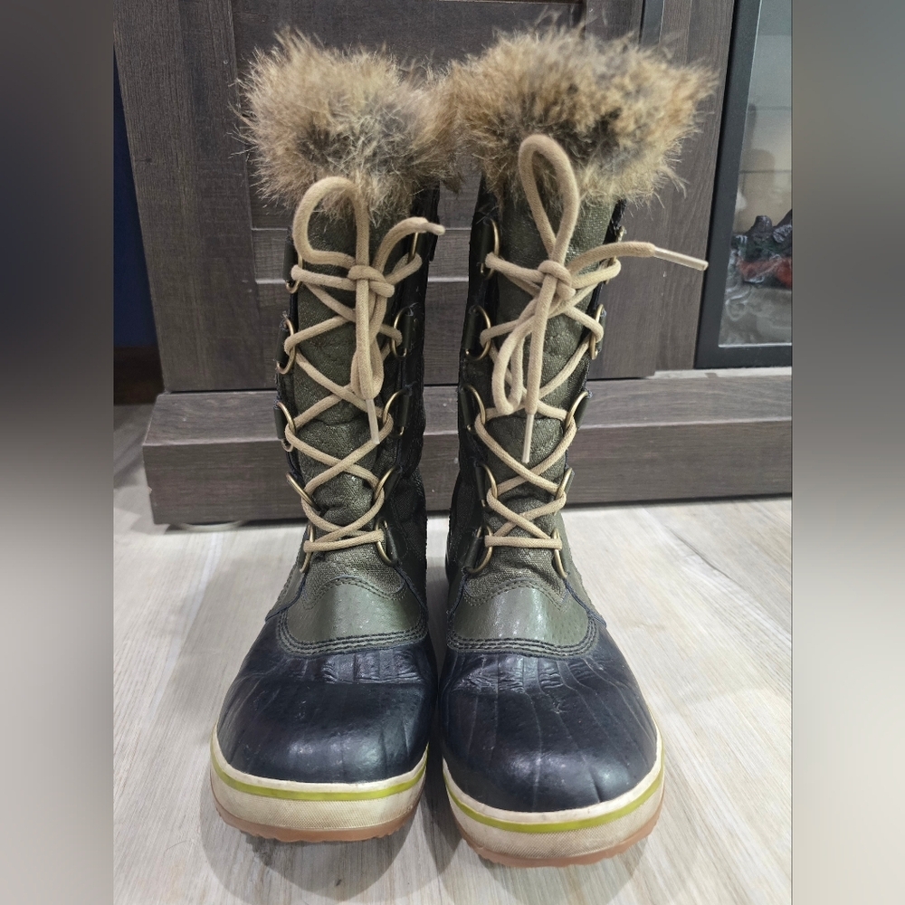 Sorel Women's TOFINO II BOOT Peatmoss/Black NL2333-213 SIZE 8 - Picture 2 of 8